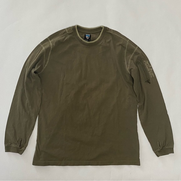 Kuhl Organic Cotton T-Shirt Men's Large Crew Tee Hiking - Picture 1 of 10